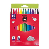 12 Feutres de coloriage GRAPHMATE pointe moyenne (1)