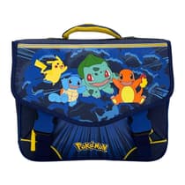 LAP26KPOK203AKL-Cartable POKEMON Team Pikachu 38cm 2 compartiments
