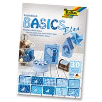 46449-Bloc-de-papier-dessin-BASICS-30-feuilles-bleues