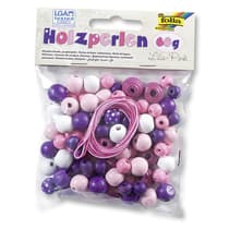 22973-Perles-en-bois-rondes-dégradé-de-rose-et-violet