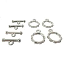 268652-Lot-de-4-fermoirs-anneaux-couleur-argent
