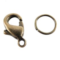 268418-Lot-de-4-fermoirs-mousquetons-couleur-bronze