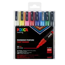 PC3M8-8-POSCA-PC3M-couleurs-assortis
