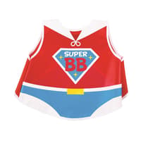 PU1047-Bavoir-tablier-super-bébé-TOM-ET-ZOÉ-rouge