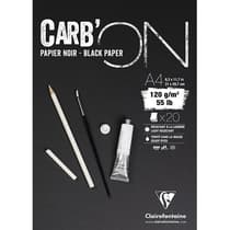 975039C-Bloc-papier-noir-Carb'On-A4-20-feuilles-120g