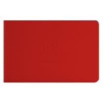 60341C-Carnet-de-dessin-17x11-Crok'Book-piqué-rouge-48-pages-blanches-90g