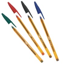 6565730-stylo-bille-bic-pointe-fine-corps-orange-plastique