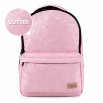 CATANO45PIG-Sac-à-dos-ANONYM-Rezist-Pink-Sparkle-2-compartiments-rose-garanti-30-ans
