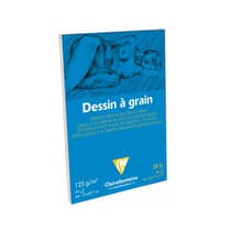 REP02-0010_Bloc_de_40_feuilles_papier_dessin_a _grain_CLAIREFONTAINE_A4_125g