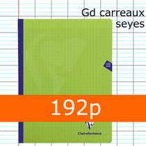 CLA359341-cahier-couverture-plastique-vert-CLAIREFONTAINE-24x32-192p-grands-carreaux-seyes-90g