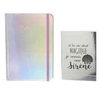 EC4085-lot-de-2-carnets-sirene-lignes-couverture-rigide-rose