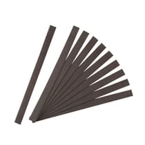 FAI701111-Lot 10 bandes aimantées adhésives 30020mm (Ll) - Epaisseur 2mm - Matière ferrite