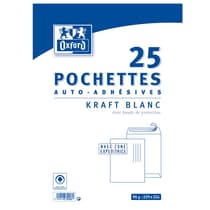 100102911-25-enveloppes-kraft-a4-c4-auto-adhesives-oxford-blanches-90g