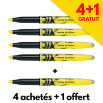 offre-speciale-5+1-gratuit-surligneur-effacable-frixion-light-jaune-pilot