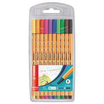 1745300-10-Feutres-Stabilo-point-88-Point-ultra-fin