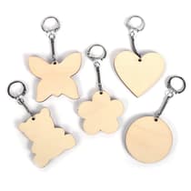 101552-10-porte-cles-diy-en-bois-forme-assorties-5cm