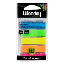 571005-100-marque-pages-repositionnables-12x44mm-fluo