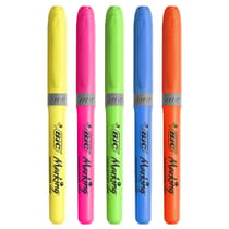 0381032-surligneur-stylo-bic-highlighter-grip-pointe-biseautée