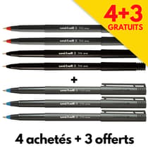 assub103n-stylo-roller-uniball-ii-fine-eco-pointe-moyenne4+3offerts