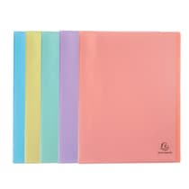 EXA88470E-protege-documents-a4-exacompta-chromaline-pastel-80-vues-40-pochettes