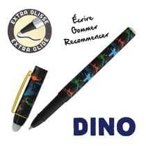 KR24392-stylo-bille-effacable-effacink-dino-noir-encre-bleue