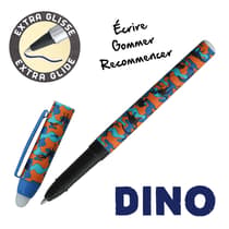 KR24392-stylo-bille-effacable-effacink-dino-orange-encre-bleue