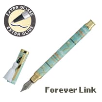 KR24426-stylo-plume-metal-plumink-forever-link-pompon-blanc