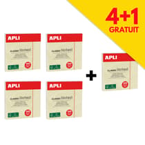 Lot-4-blocs-100-notes-repositionnables-carrées-+-1-offert
