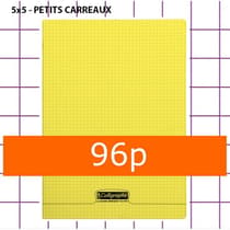 cahier-clairefontaine-18092C_fac-JAUNE-96p-5x5