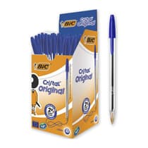 boite-de-50-stylos-bic-pointe-moyenne-bleu