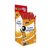 boite-50-bic-cristal-orange-rouge