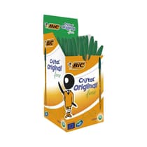 boite-50-bic-cristal-orange-vert