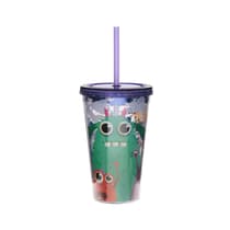PUCCUP36-verre-pvc-double-paroi-paille-et-couvercle-monstarz-500ml-1