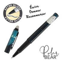 CARKR24652BLIST-stylo-bille-effacable-metal-effacink-polar-bear-blue-ice-encre-bleue-1