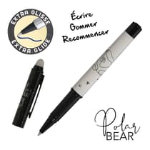 CARKR24649BLIST-stylo-bille-effacable-metal-effacink-polar-bear-tatoo-encre-bleue-1