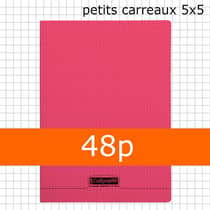 CLA18473C-cahier-polypro-rouge-calligraphe-24x32-48p-petits-carreaux-5x5-90g-1