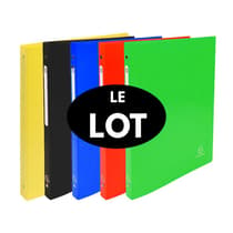 lot-de-5-Classeurs-cahier-souple-A4-EXACOMPTA-1er-prix-4-anneaux-Dos-2cm-polypro-shopping