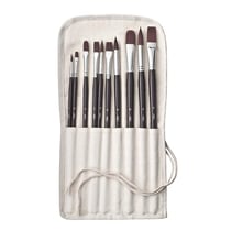 Lot de pinceaux - Pinceaux brosse et pinceaux ronds