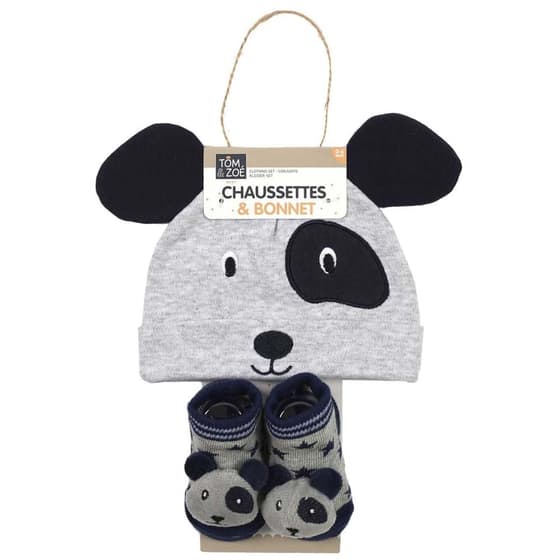 CMPPU2168CHIEN-ensemble-bebe-garçon-bonnet-et-chaussons-chien-1