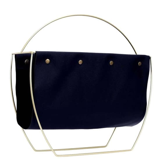 CMPRG6253-porte-magazine-design-noir-et-metal-dore-3