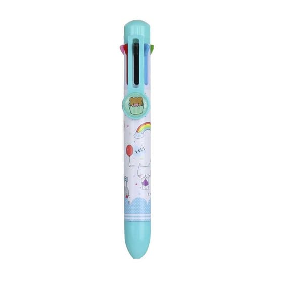 CMPEC32251BLEU-stylo-bille-8-couleurs-kawai-corps-bleu-1