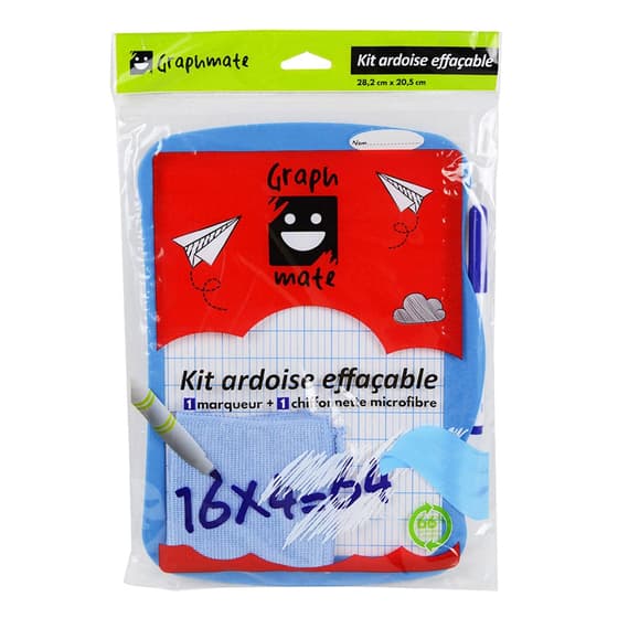 JPCXRD990661-Kit-ardoise-blanche-eco-responsable-feutre-effacable-a-sec-chiffonnette-GRAPHMATE-5