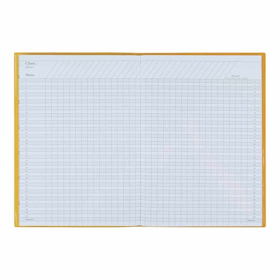 OBE1861960JAUNE-Agenda-semainier-de-l-enseignant-OBERTHUR-Boreal-jaune-moutarde-2023-2024-2