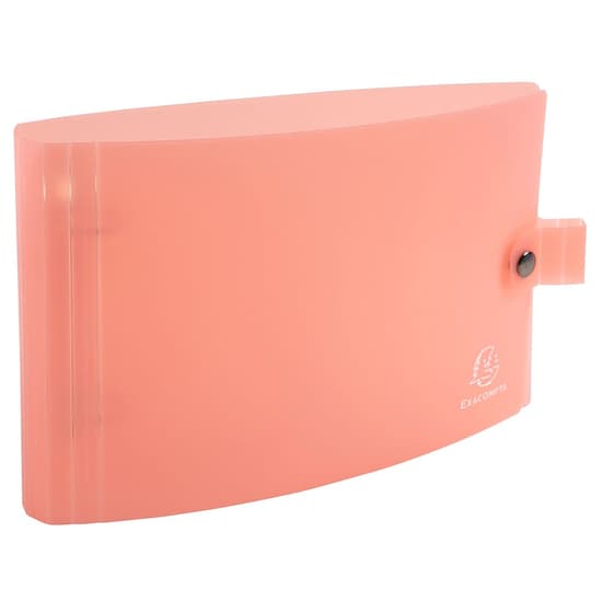 exa52170ecorail-classeur-a-fiches-bristol-a5-exacompta-chromaline-pastel-2-anneaux-polypro-corail