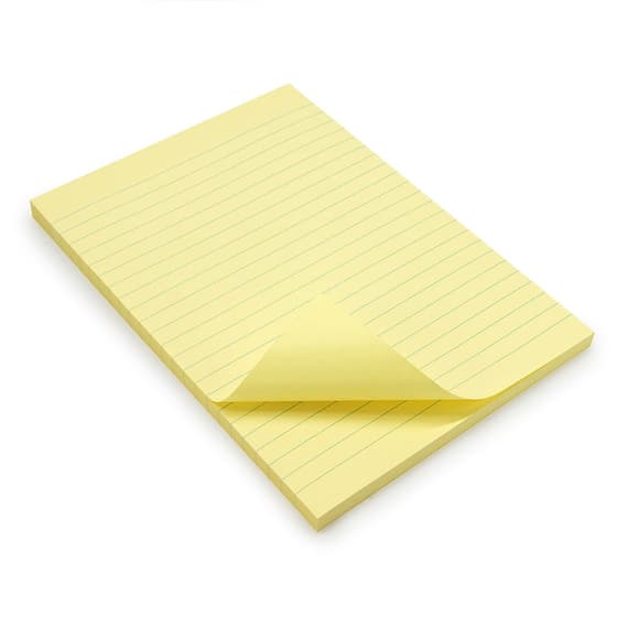 way931685-bloc-de-100-grandes-notes-repositionnables-a5-150x210mm-lignees-waytex-jaune-4