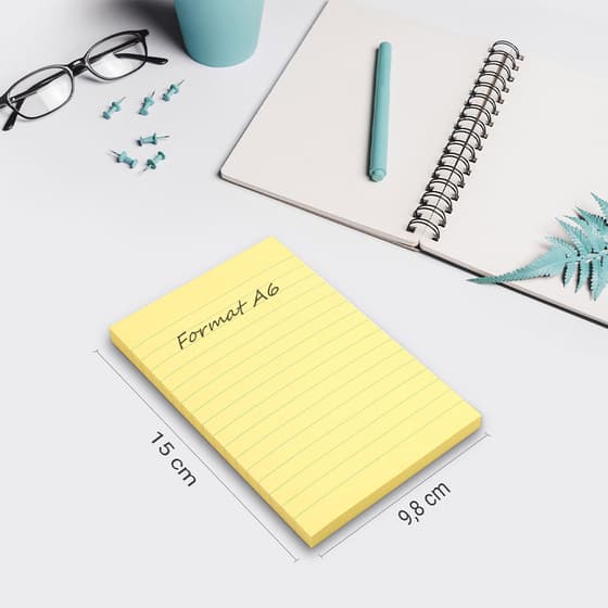 way931680-bloc-de-100-grandes-notes-repositionnables-a6-98x150mm-lignees-waytex-jaune-5