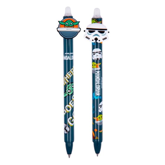 kdis59156ptr-2-stylos-effacables-star-wars-mandalorian-pointe-fine-05mm-retractable-bleu-3