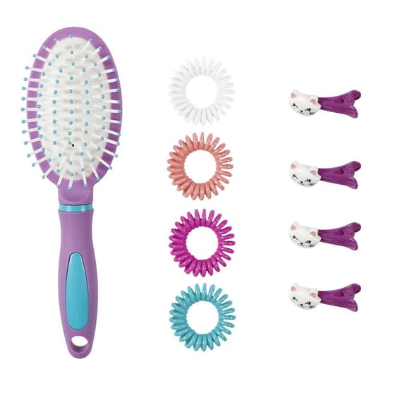 cmpsc29586-set-coiffure-enfant-brosse-a-cheveux-barettes-chat-elastiques-3