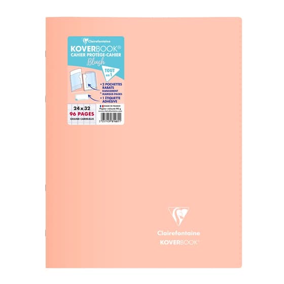 CLA981081CCORAIL-cahier-koverbook-polypro-pastel-corail-24x32-96p-seyes-avec-marque-page-1