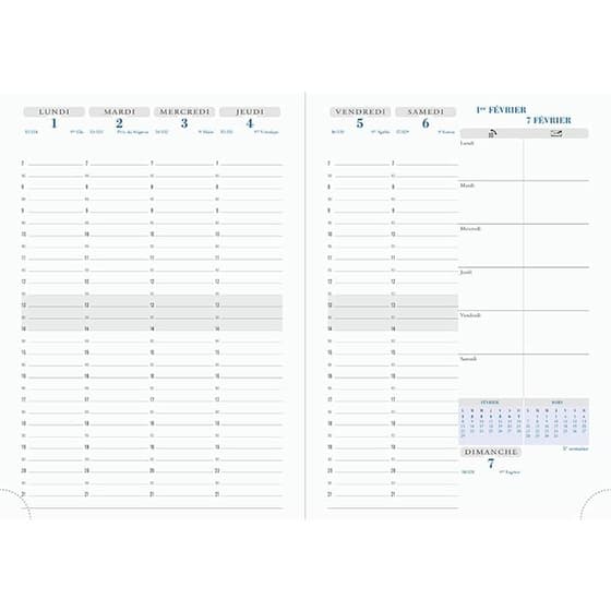 agenda-semainier-exacompta-visuel-barbara-noir-204421E_16_ouv